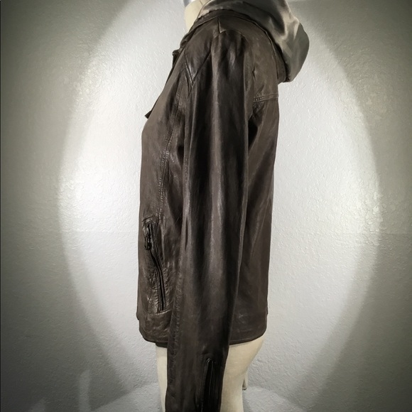 Doma Leather Yamaha Hooded Jacket Sz M NWOT - Picture 2 of 8